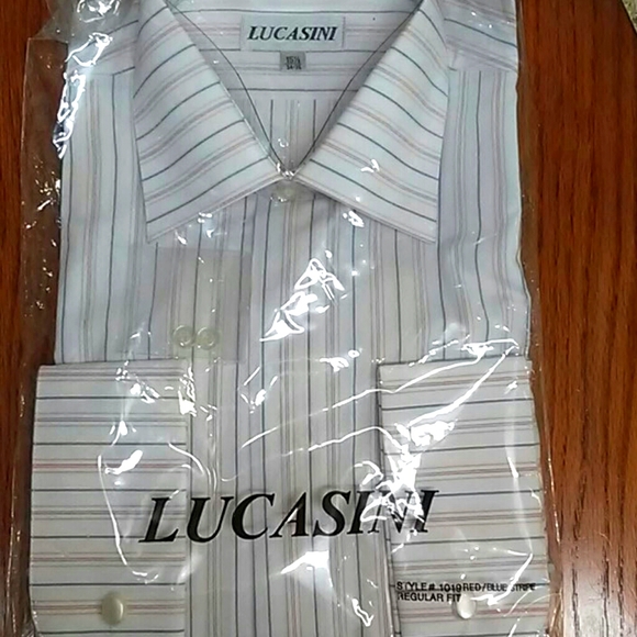 lucasini dress shirts Lucasini Mens Tan Regular Fit 300 Series Dress Shirt On Time Fashions Savannah